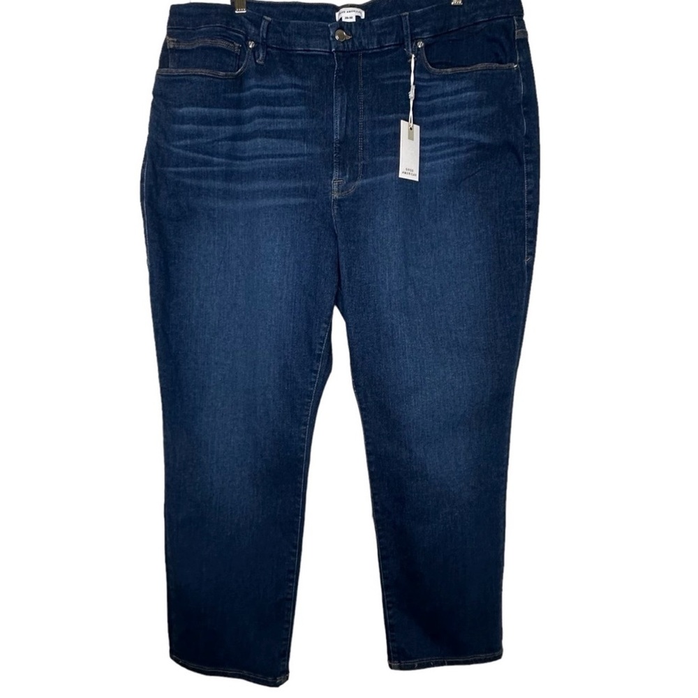 Good American Skinny Jeans - Deep Indigo